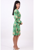 Dress Vero Moda Vmbetty Short Green Bee Flower